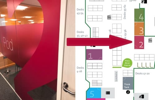 7 design hacks for your workspace booking floor plans