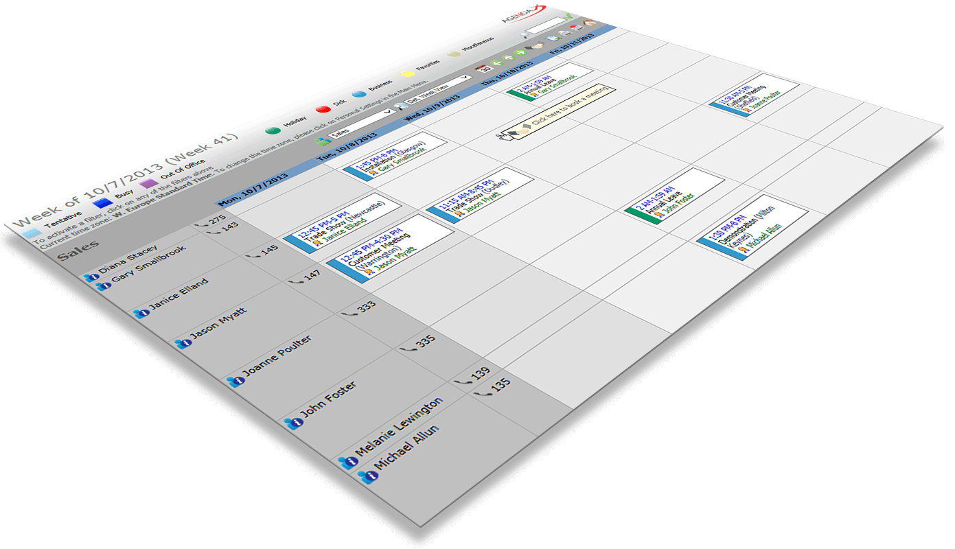 group calendaring week overview group calendaring week overview